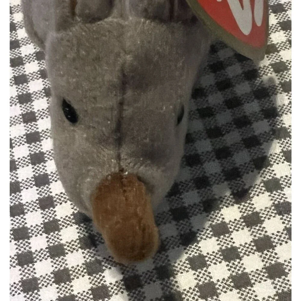 TY McDonald's Happy Meal Beanie Baby - #11 SPIKE THE RHINOCEROS (2000)- RETIRED